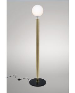 Column Globe Floor Light