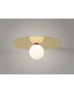 Plate and Sphere Pendant Light