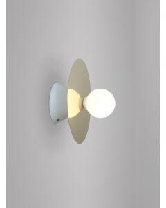 Disc and Sphere Wall Light